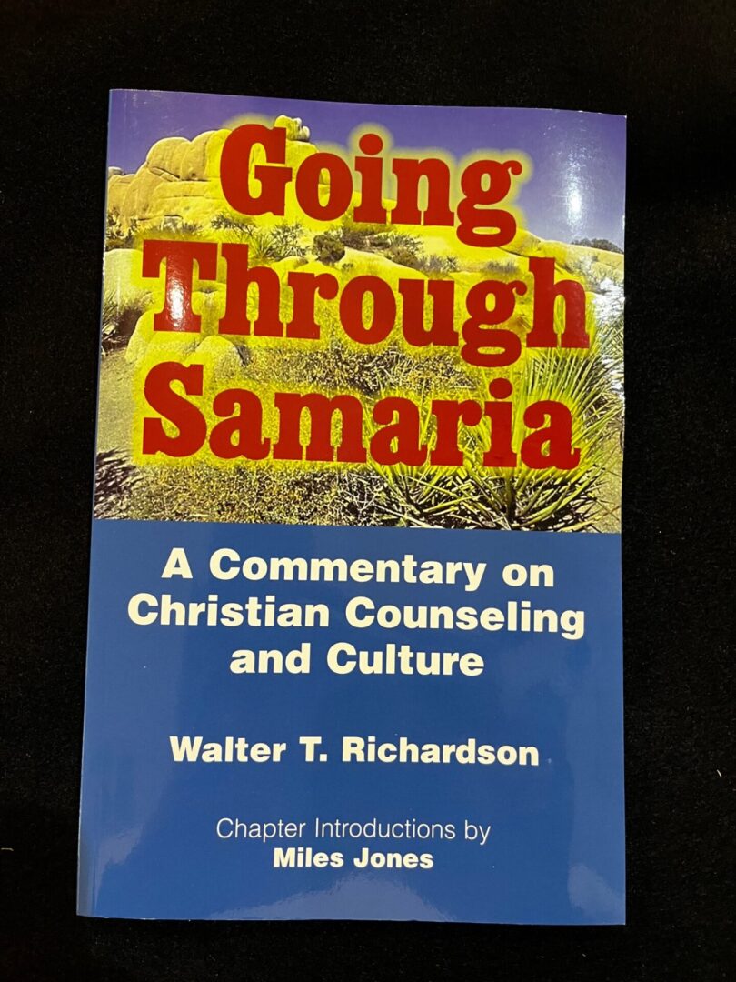 Book.Cover. Going through Samaria