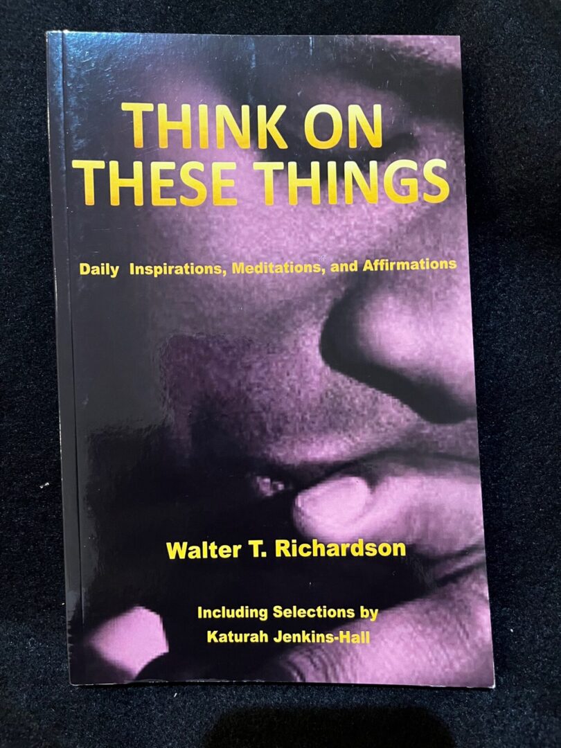 Book.Cover. Think on these things